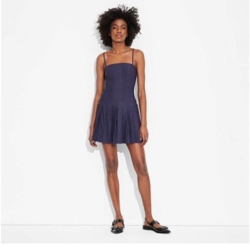 NWT Wild Fable - Women's Drop Waist Mini Tennis Dress